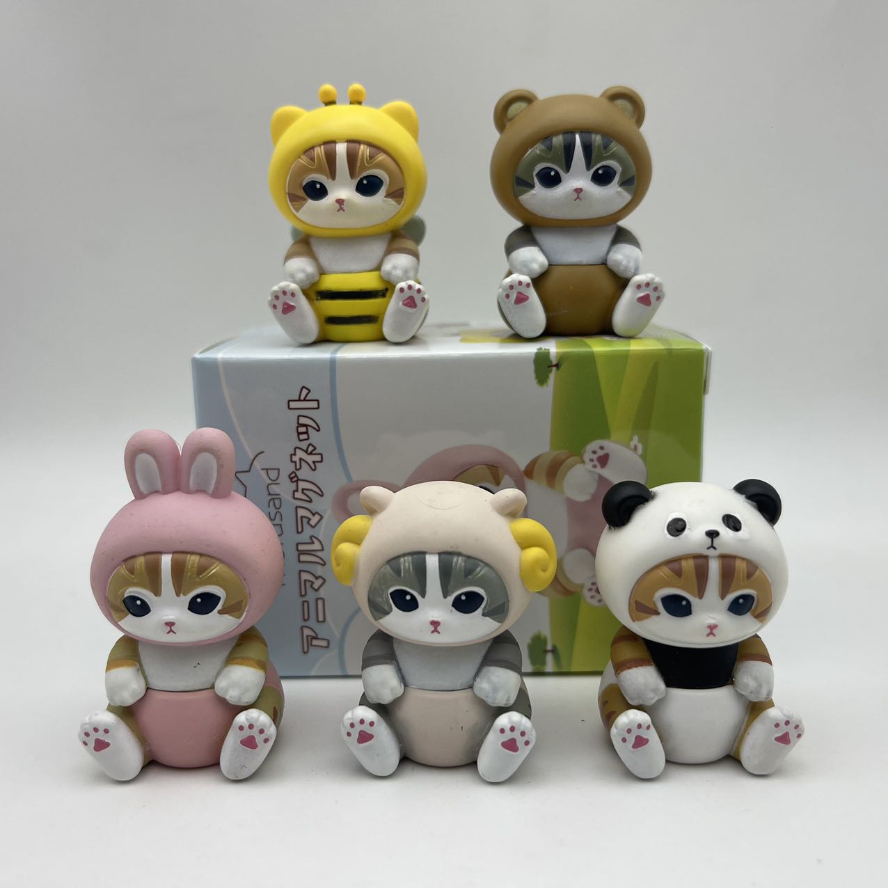 Art Craft Toys - 4cm Mofusand Action Figure Set Animal