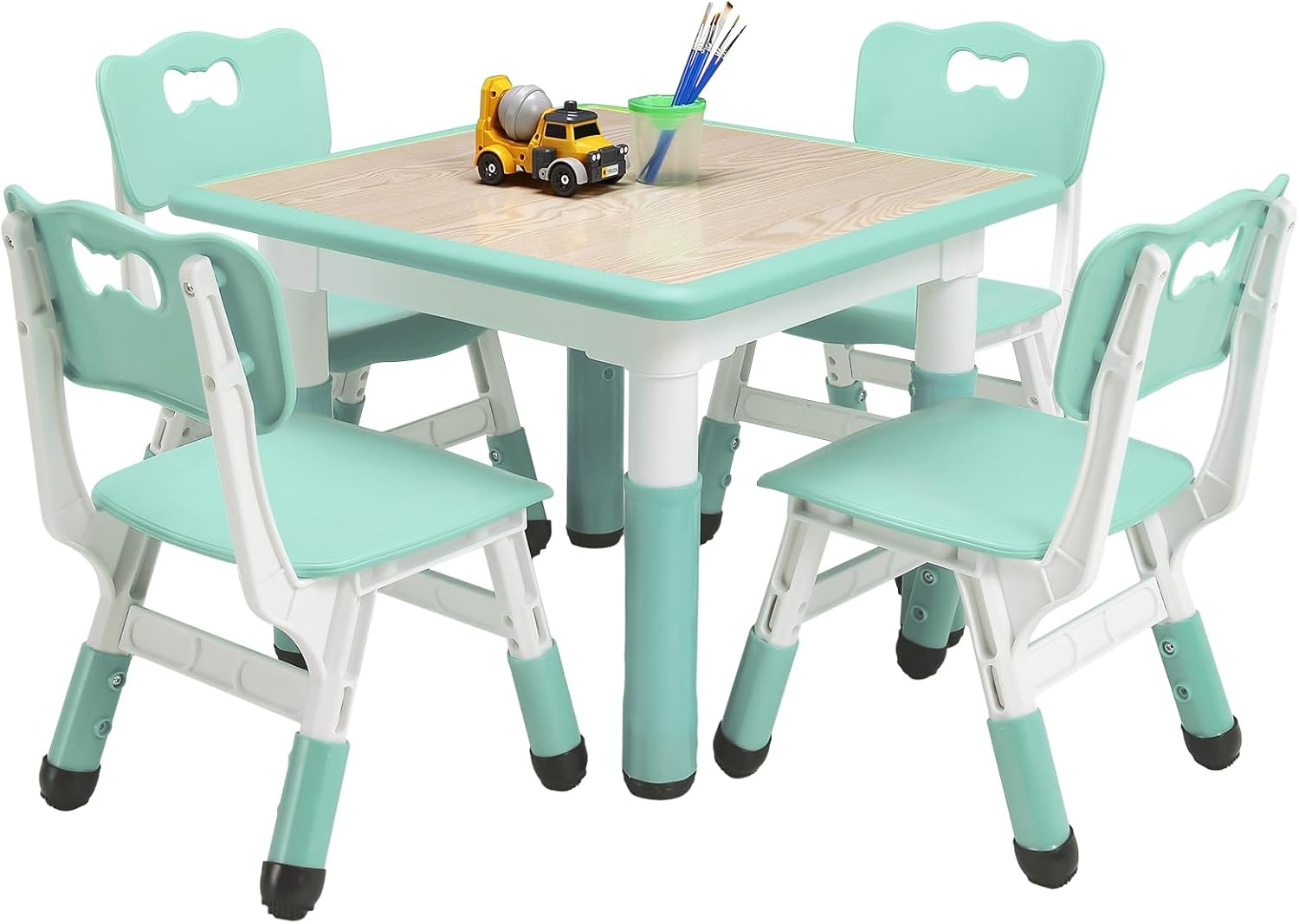 Art Craft Toddlers - TackView 23inch Kids Table and 4
