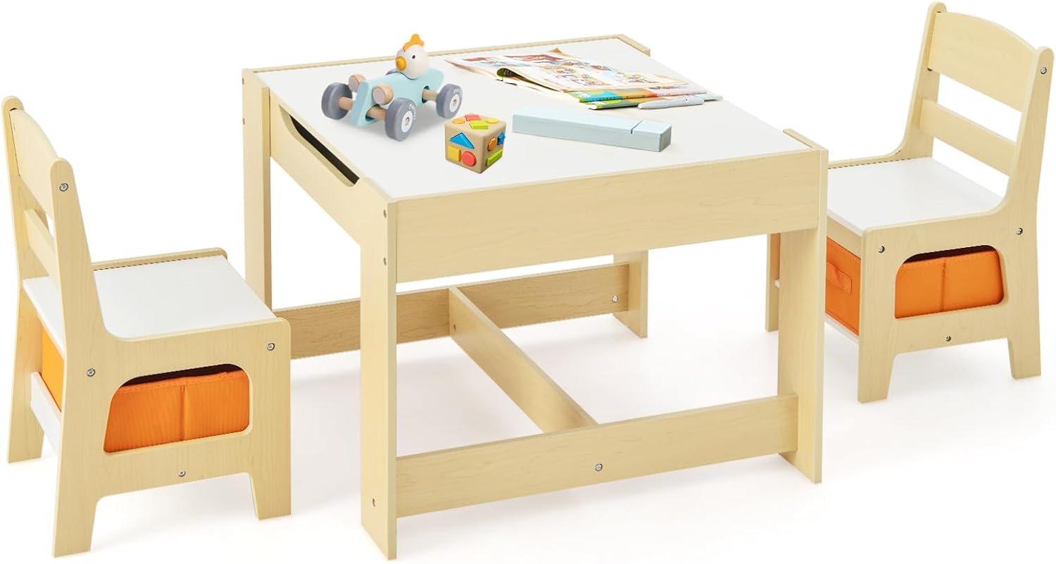 Art Craft Toddlers - Kids Table and Chair Set, 3