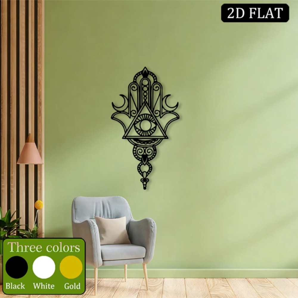 Art & Craft Paper Quilling - CIFBUY Iron Wall Art Hamsa Evil
