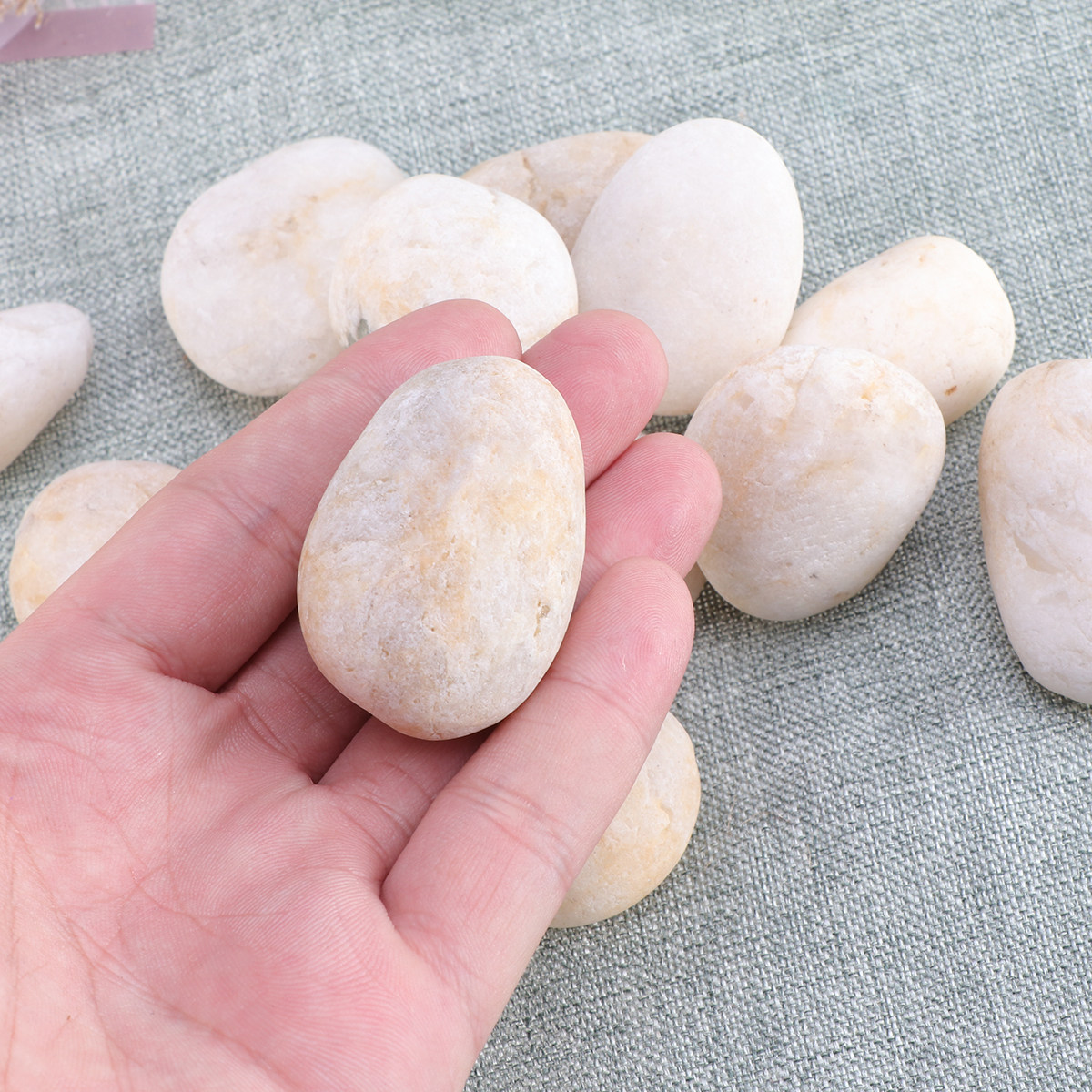 Art Craft Project - 350G Smooth Grey Painting Rocks for