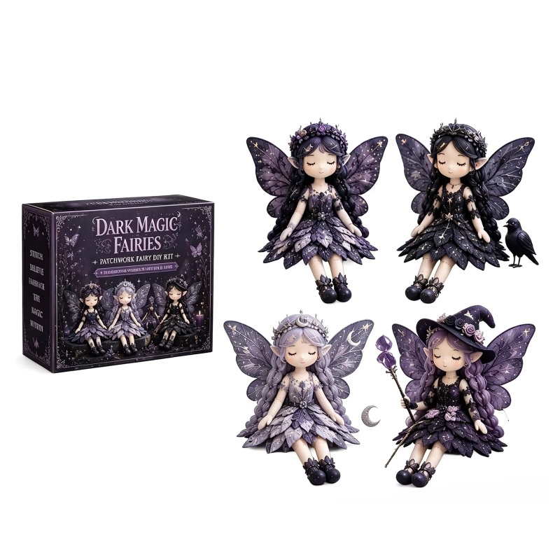 Art Craft Toys - Flower Fairies Patchwork DIY Kit Enchanting