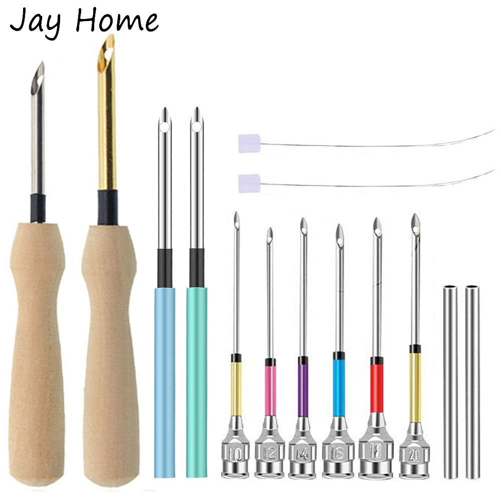 Punch Needle Kit - Embroidery Stitching Punch Needle Poking Cross