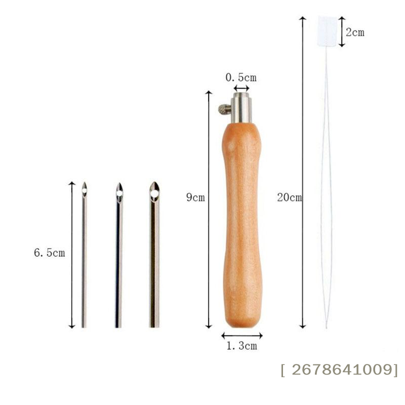 Punch Needle Kit - ⚑5Pcs Punch Needle Set 2.5mm/3.5mm/5mm Adjustable