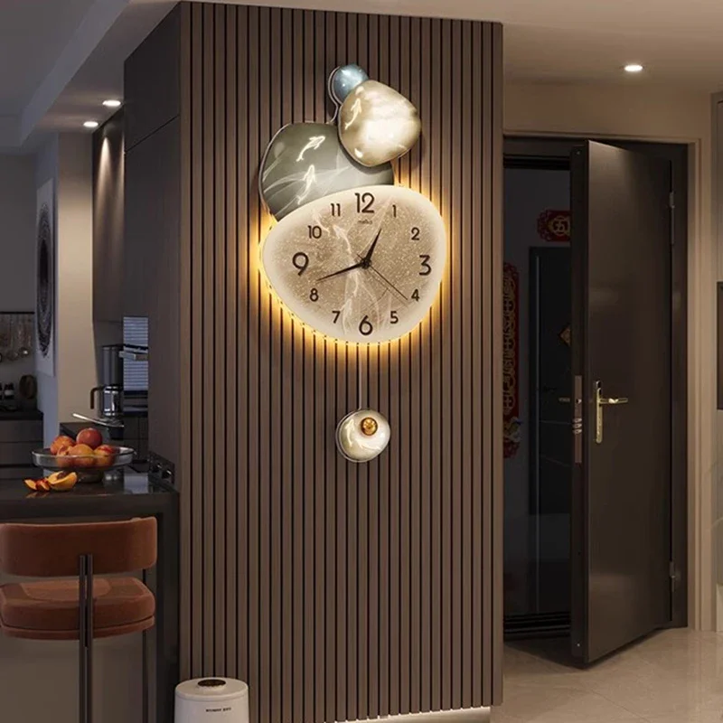 Art Craft Restaurant - Bistro Cute Wall Clock Luxury Restaurant