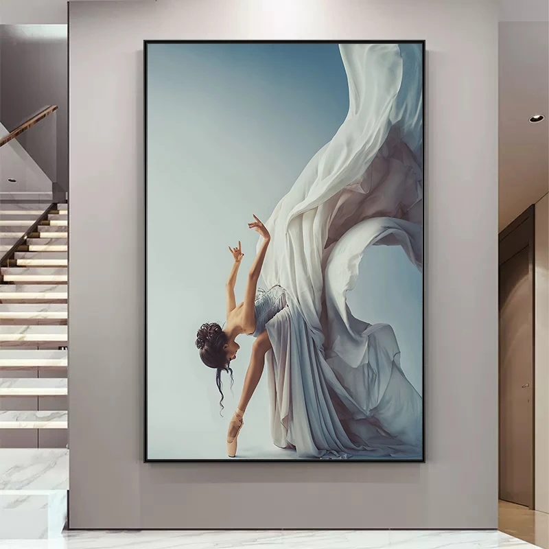 Art Craft Toys - Modern Ballet Dancing Girl Canvas Painting