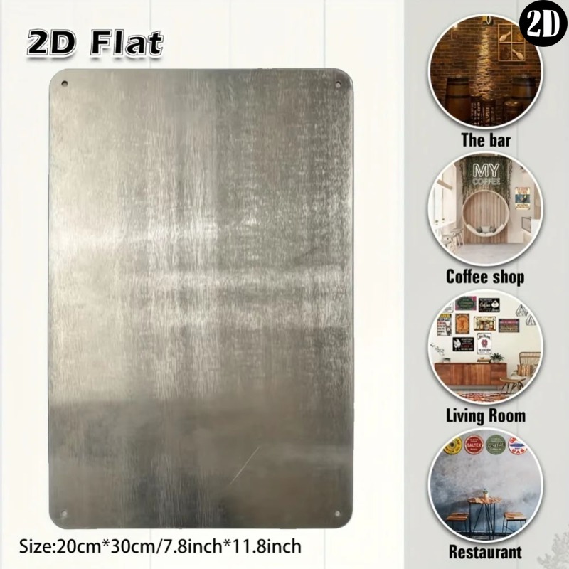 Vintage  Metal Sign Beautiful  - Art Craft Toys review and price