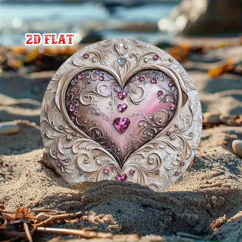 Heart Shaped Iron Wall Art wit - Art Craft Restaurant review and price