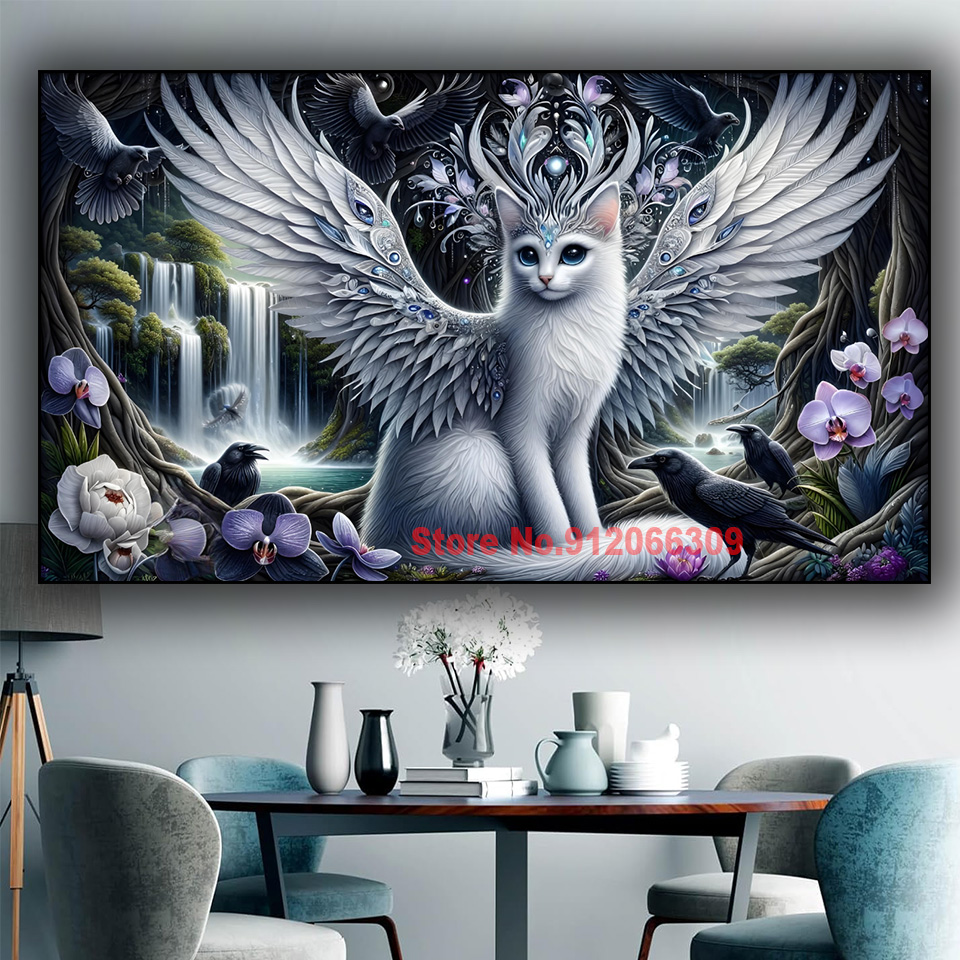 Stunning Vibrant jungle white  - Art And Craft Jungle review and price