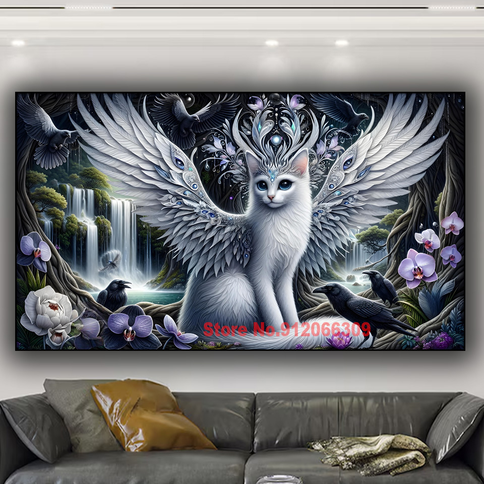 Stunning Vibrant jungle white  - Art And Craft Jungle review and price