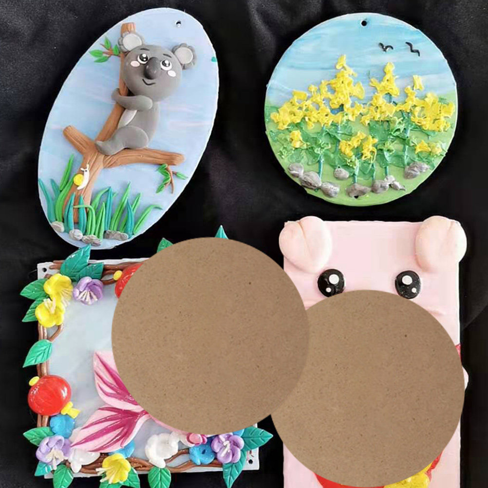 10Pcs Wooden Clay Board Smooth - Art Craft Gift Ideas review and price