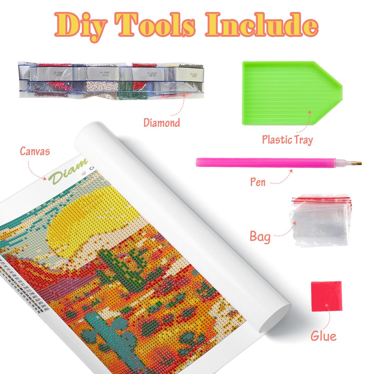 PhotoCustom Diy Full Round Dia - Art And Craft Jungle review and price