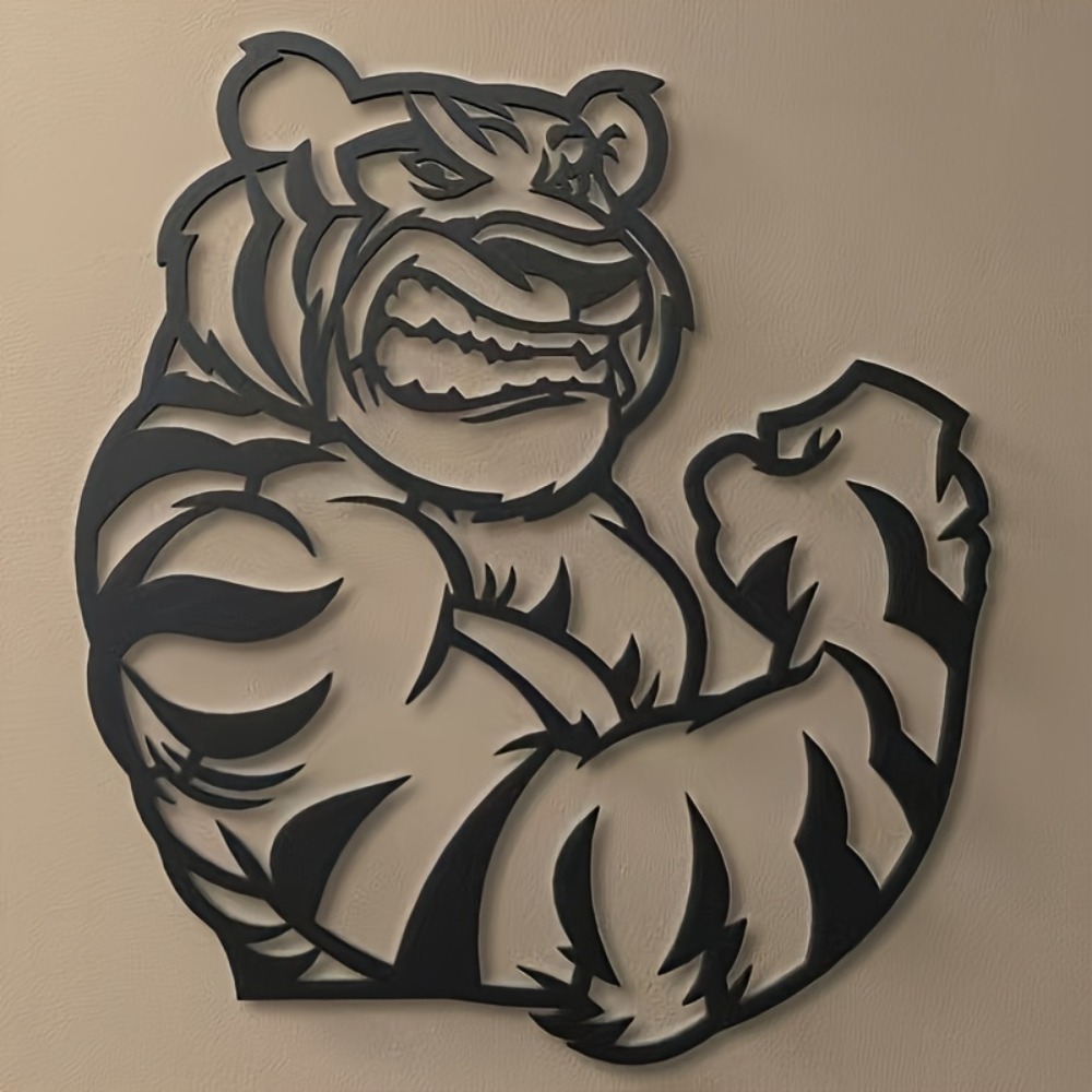 CIFBUY Metal Wall Art Tiger Ir - Art And Craft Jungle review and price