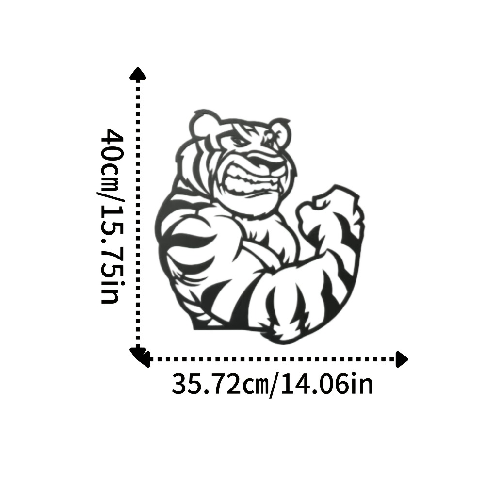 CIFBUY Metal Wall Art Tiger Ir - Art And Craft Jungle review and price