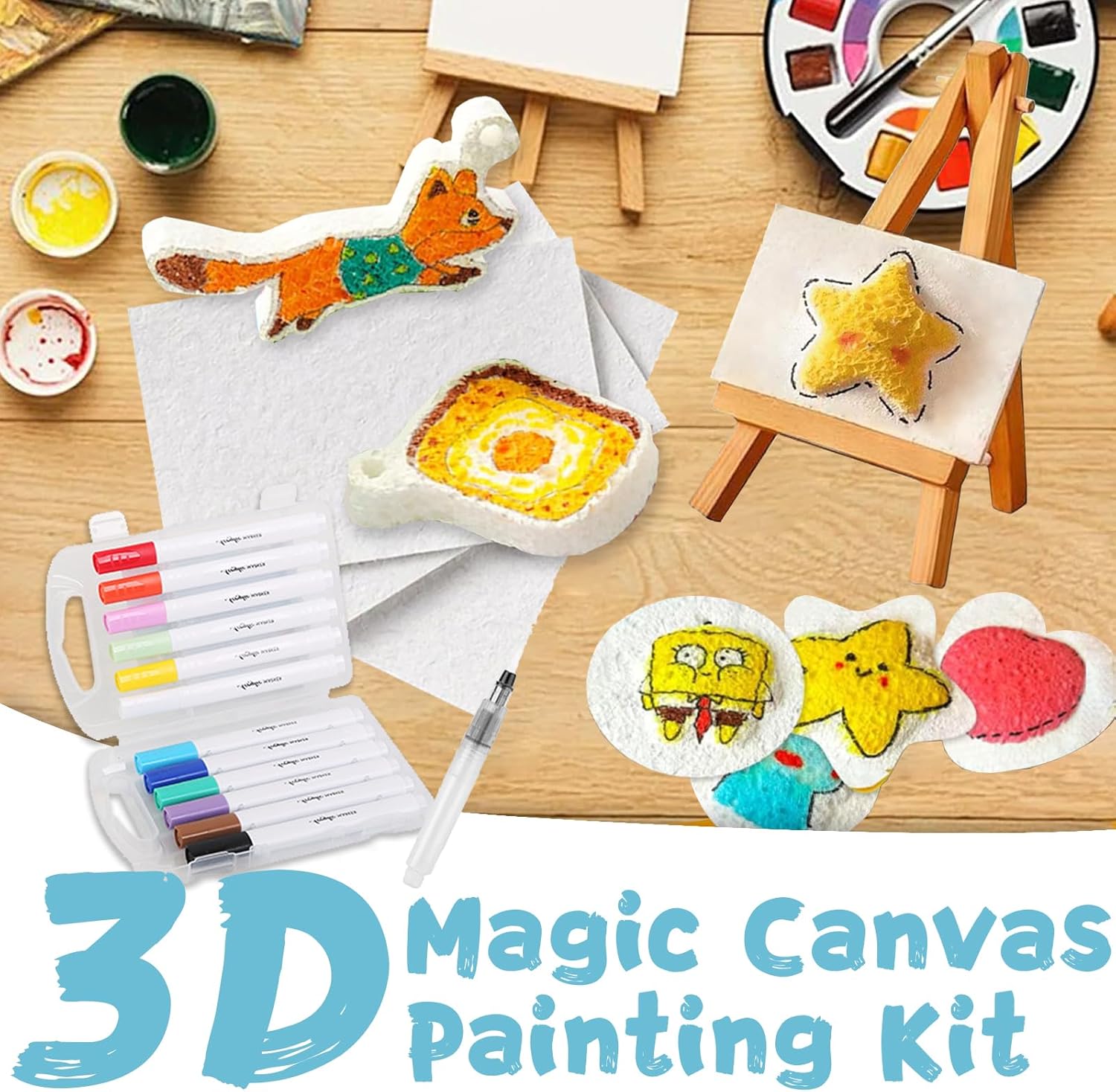 3D Puffy Foam Texture Painting - Art Craft Toys review and price