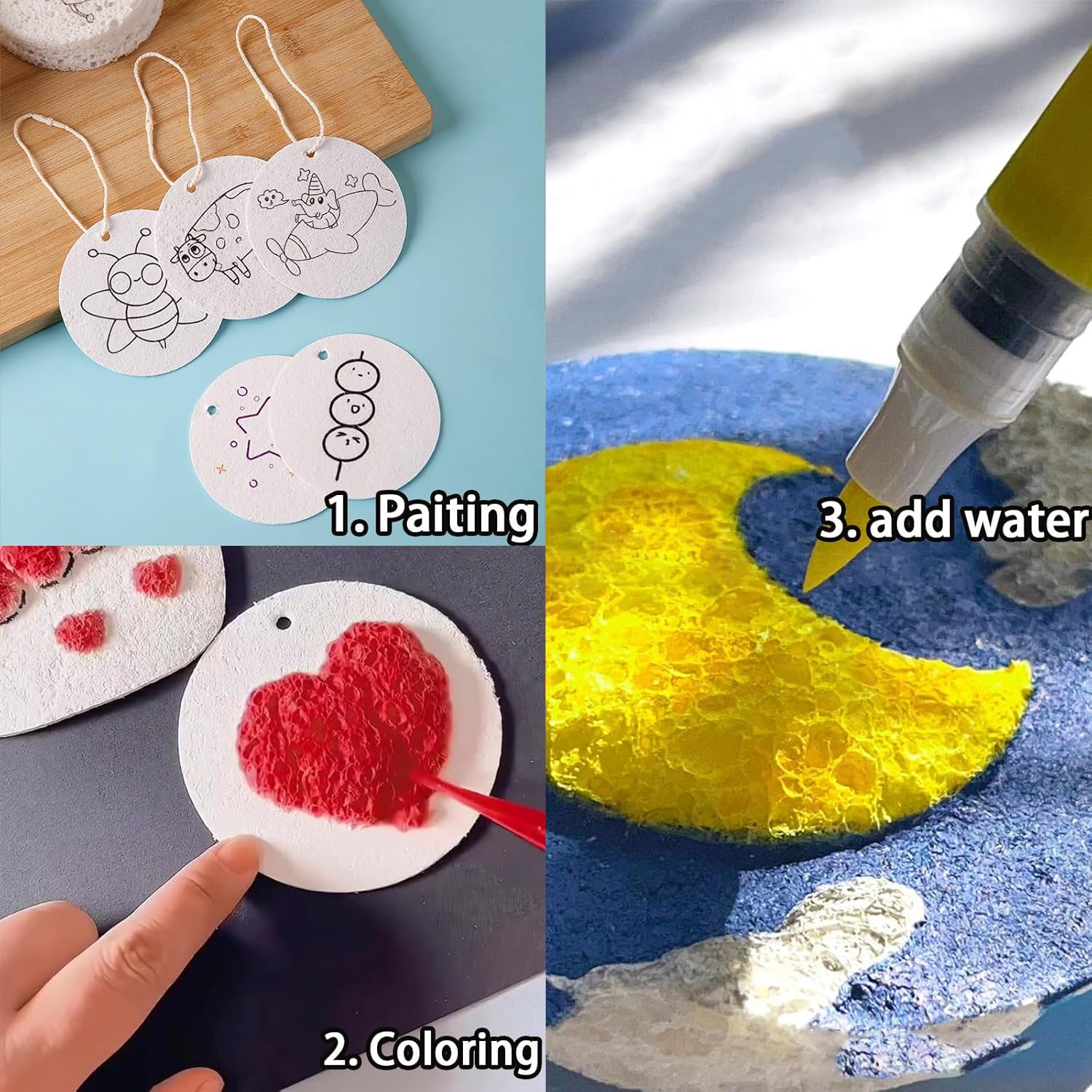3D Puffy Foam Texture Painting - Art Craft Toys review and price