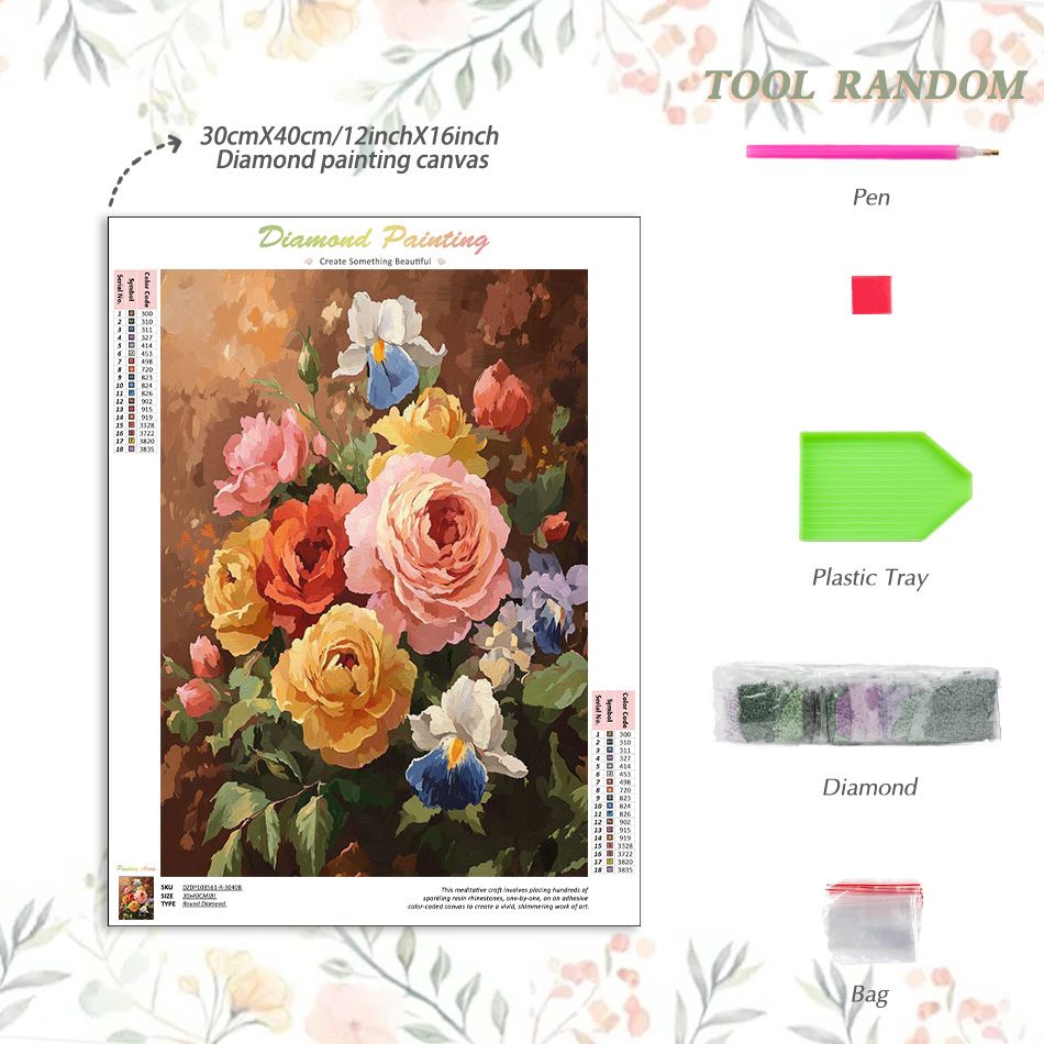 CHENISTORY Flower 5d Diamond P - Art Craft Gift Ideas review and price