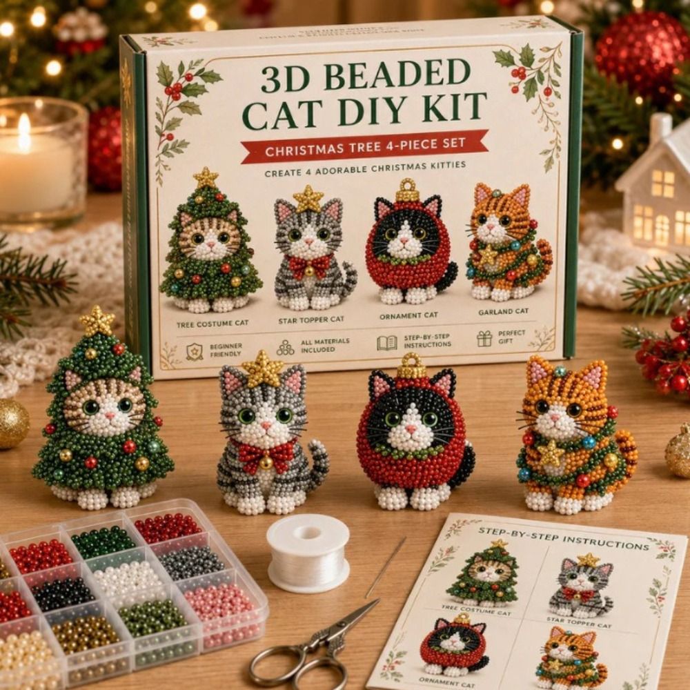 Tiny Beads 3D Beaded Animal Ki - Art Craft And Design review and price
