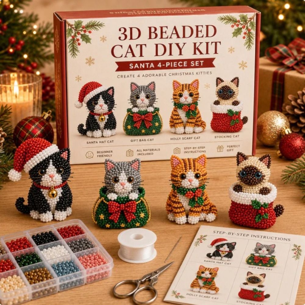 Tiny Beads 3D Beaded Animal Ki - Art Craft And Design review and price