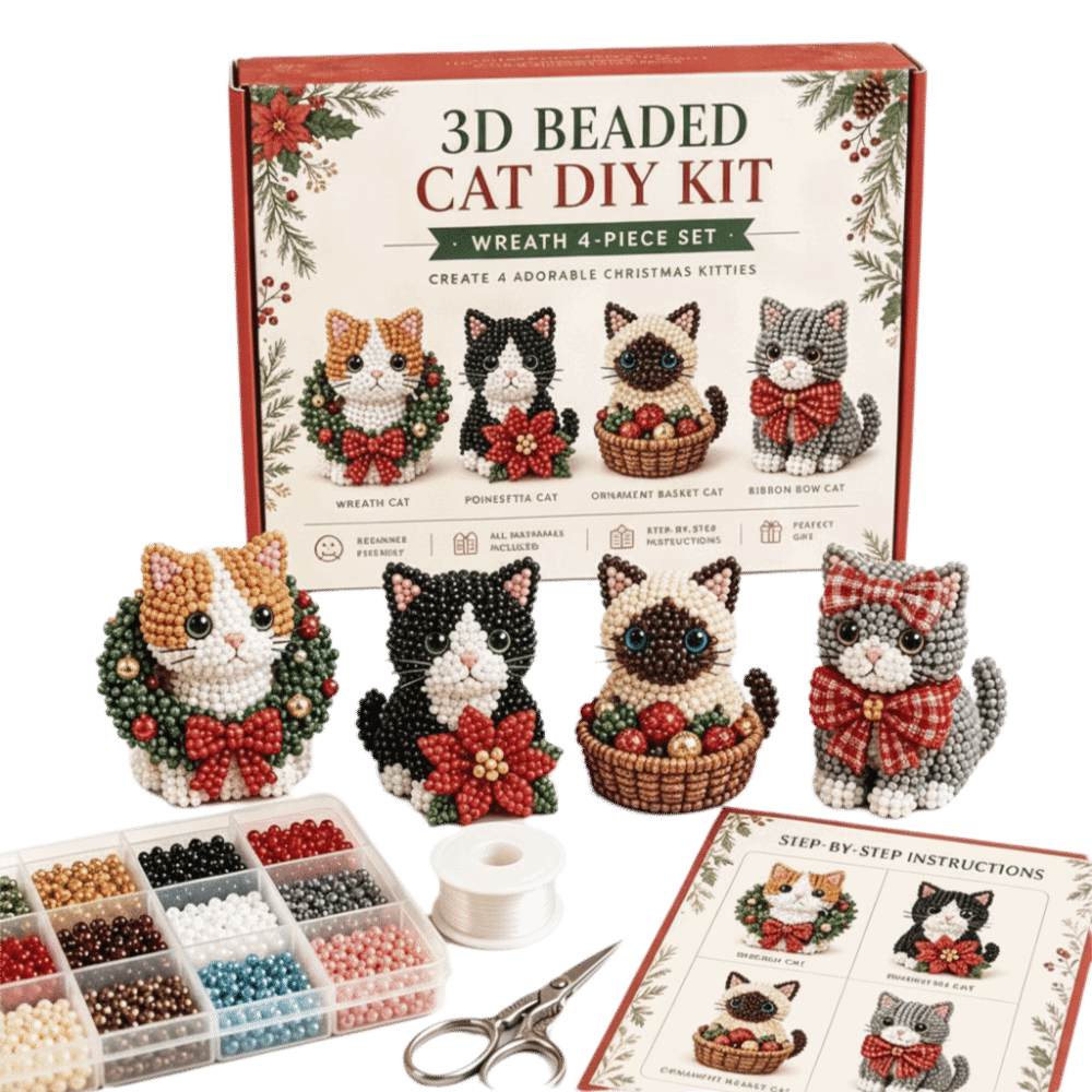 Tiny Beads 3D Beaded Animal Ki - Art Craft And Design review and price