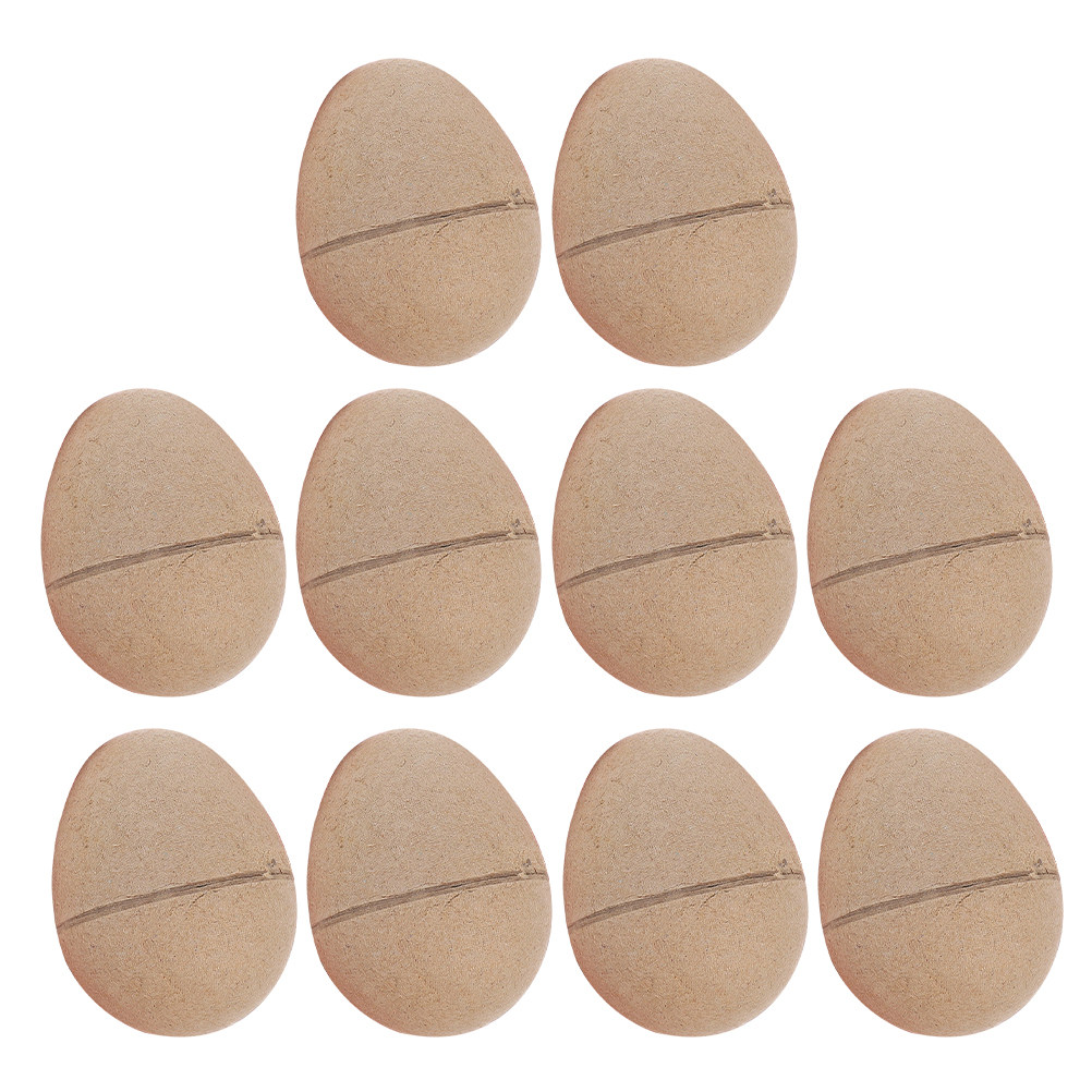 10Pcs Craft Paper Eggs DIY Bla - Art Craft Project review and price