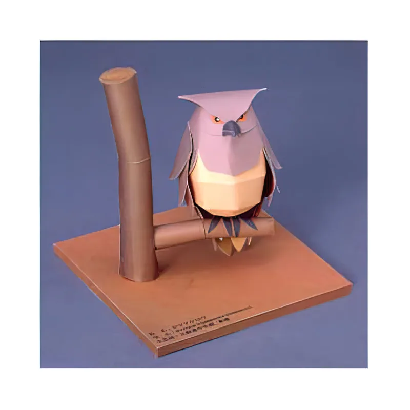 Blakiston's Fish Owls Origami  - Art Craft Cardboard review and price