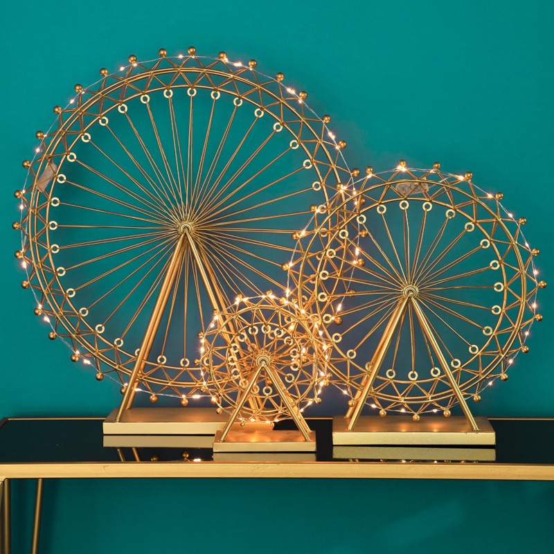 Iron art Ferris wheel decorati - Art Craft Restaurant review and price
