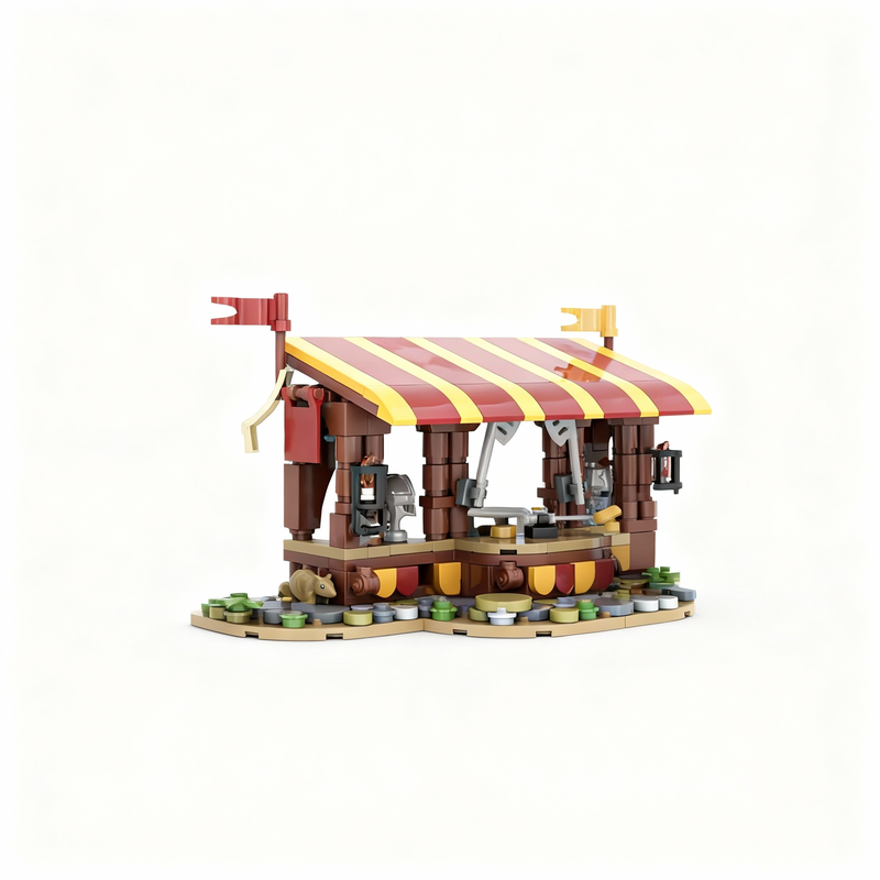 367pcs MOC Armor Market Castle - Art Craft Ideas For Christmas review and price