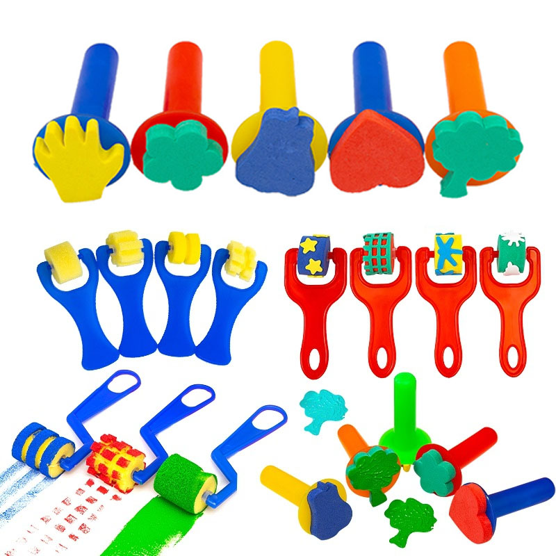 Children Toddler Sponge Stamp  - Art Craft Toddlers review and price