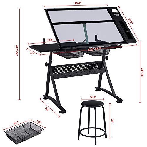 Drawing Table, Art Craft Desk  - Art Craft Table review and price