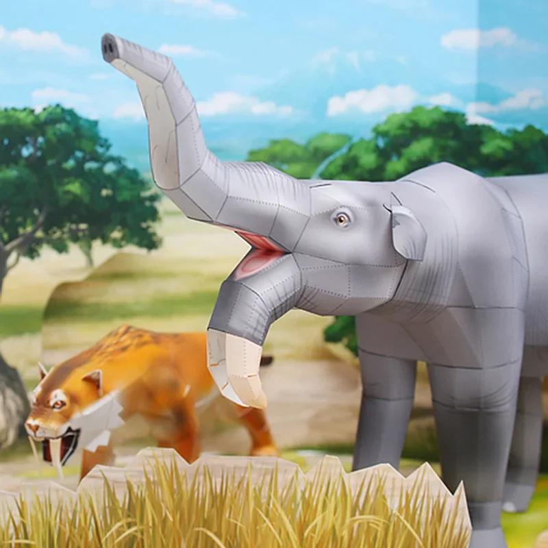 Deinotherium Elephant Origami  - Art Craft Cardboard review and price