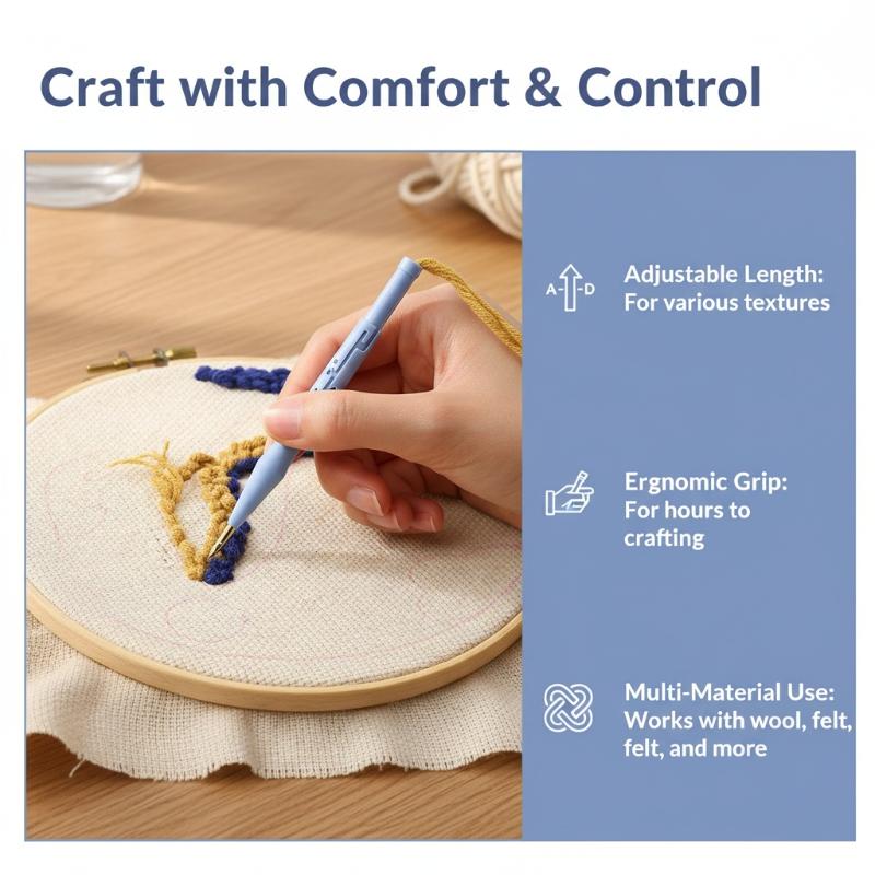 DIY Embroidery Kit Punch Needl - Punch Needle Kit review and price