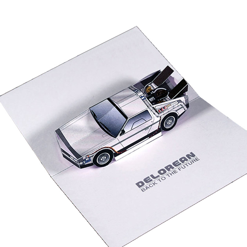 Back To The Future POP-UP Card - Art Craft Cardboard review and price