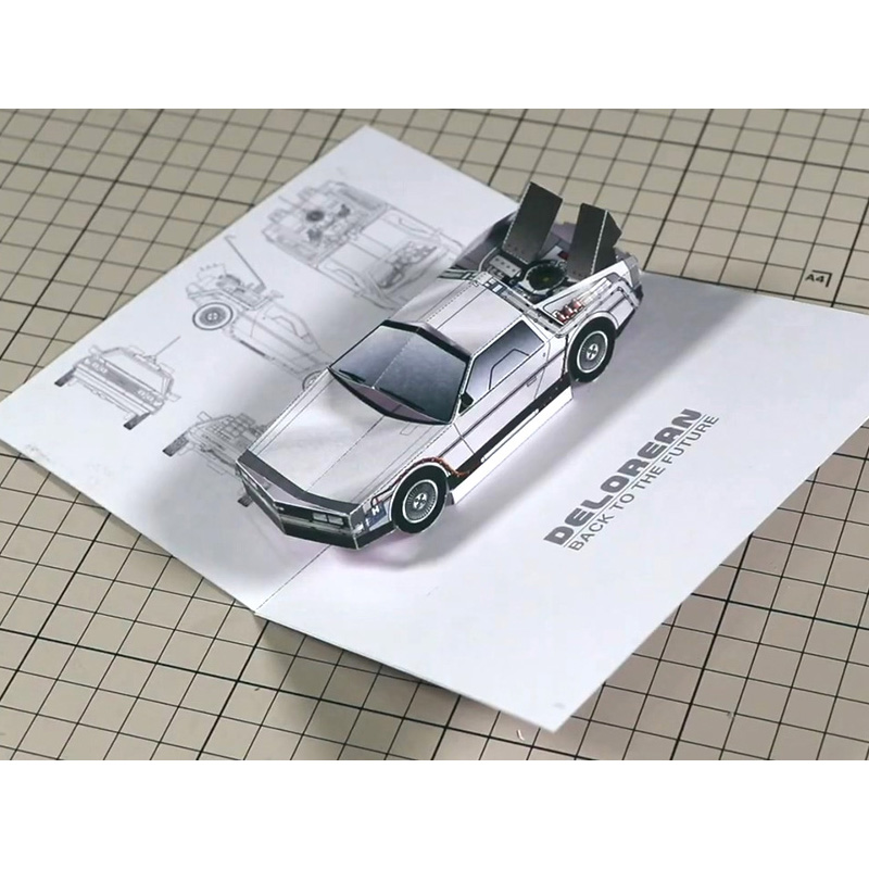 Back To The Future POP-UP Card - Art Craft Cardboard review and price