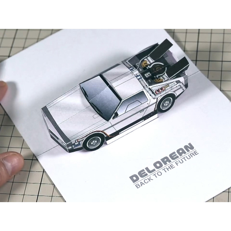 Back To The Future POP-UP Card - Art Craft Cardboard review and price