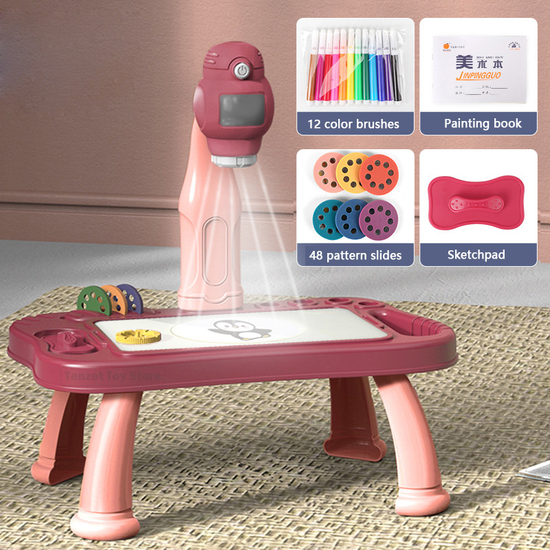 Smart Projector Kids Painting  - Art Craft Table review and price