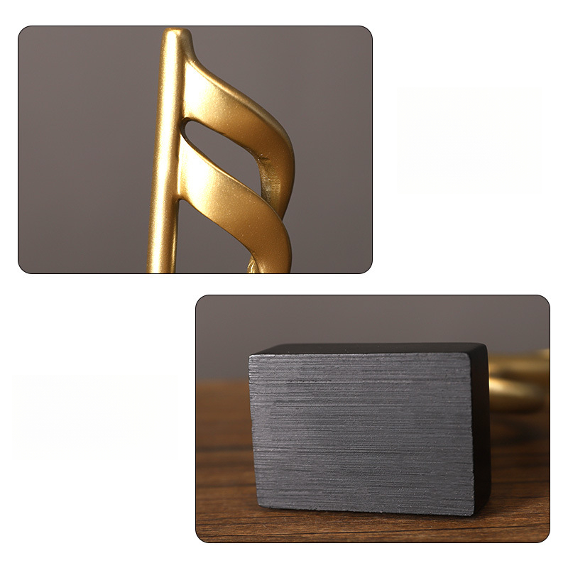 Y Minimalist Resin Music Note  - Art Craft Room Ideas review and price