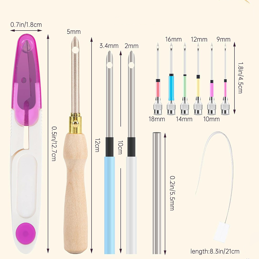 13Pcs Punch Needle Kit Adjusta - Punch Needle Kit review and price