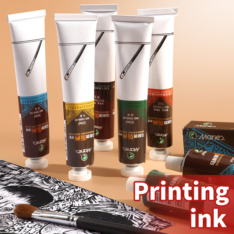Marie's 6 Colors 50ml/1.69 oz  - Lino Printing Block review and price