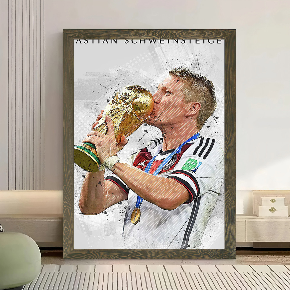 Bastian Schweinsteiger Canvas  - Art Craft Toys review and price