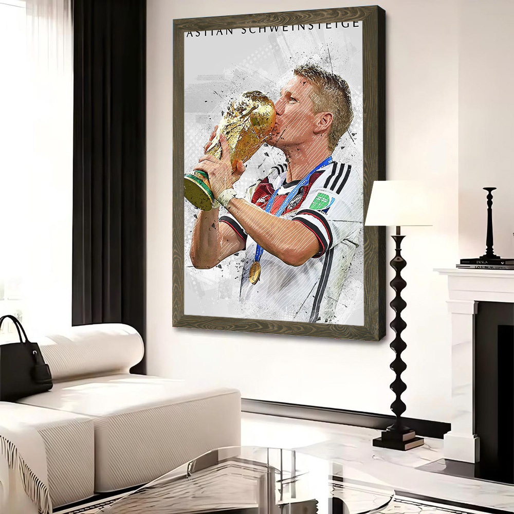 Bastian Schweinsteiger Canvas  - Art Craft Toys review and price