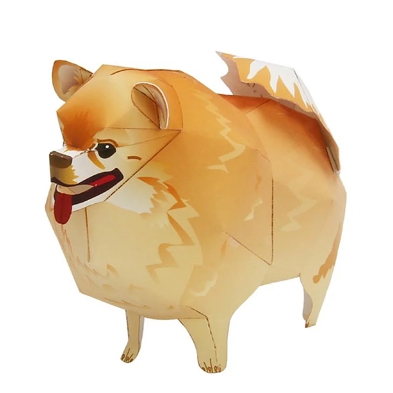 Pomeranian Dog Folding Origami - Art Craft Cardboard review and price