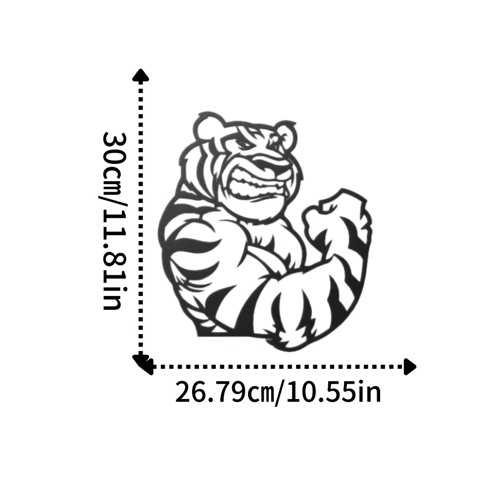 CIFBUY Metal Wall Art Fierce T - Art And Craft Jungle review and price