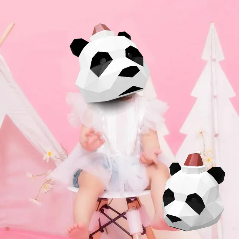 Christmas Panda Mask Paper Mod - Art Craft Cardboard review and price
