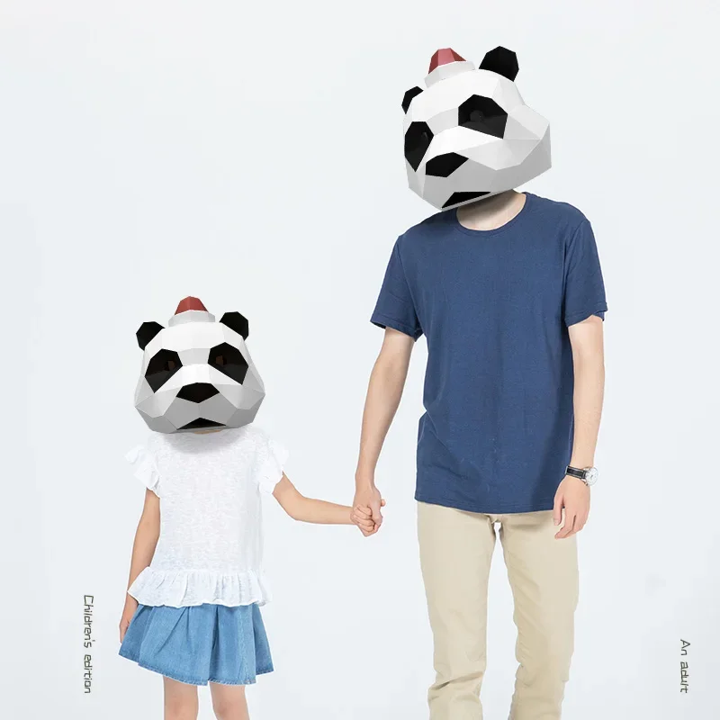 Christmas Panda Mask Paper Mod - Art Craft Cardboard review and price