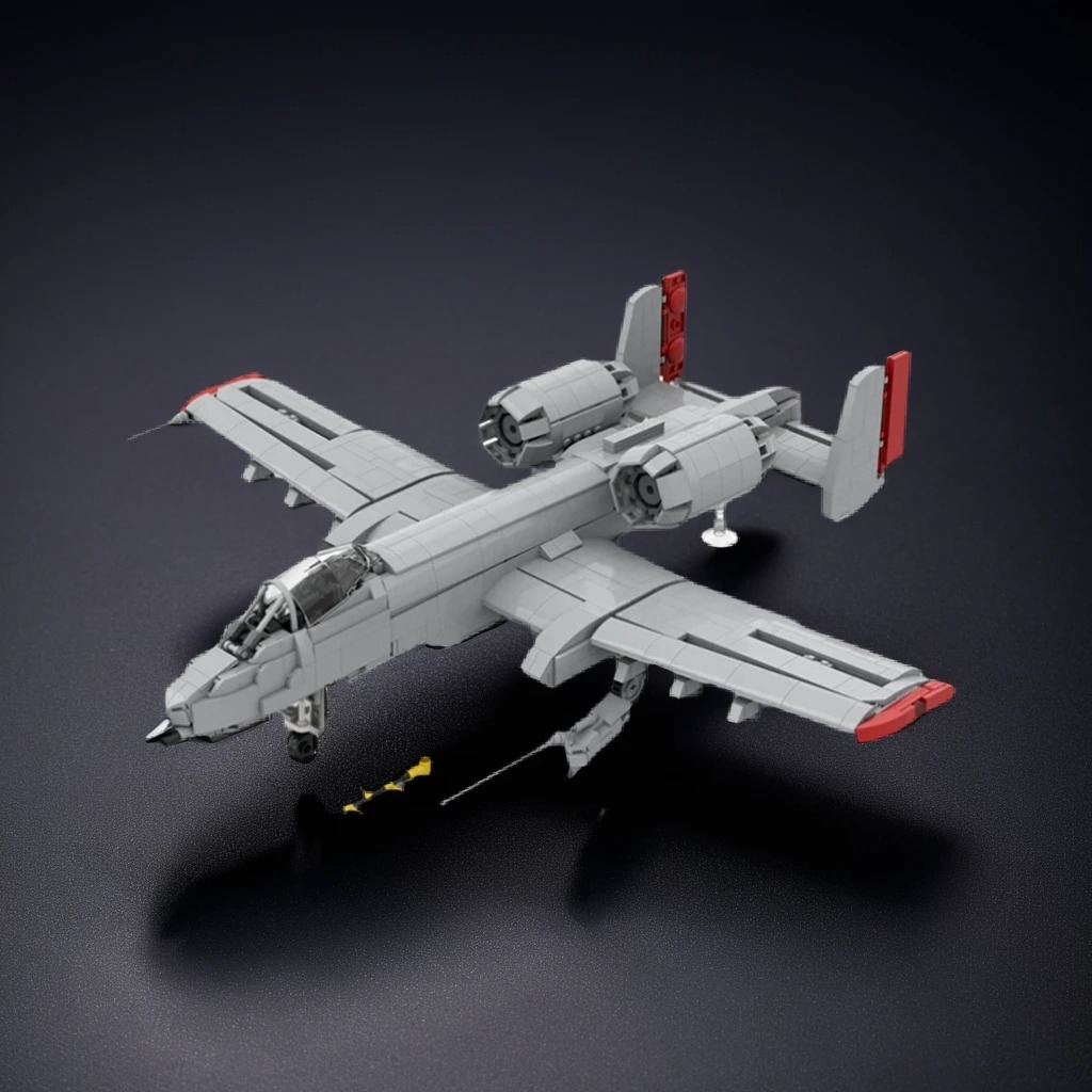 2468pcs MOC A-10 Warthog Model - Art Craft Ideas For Christmas review and price