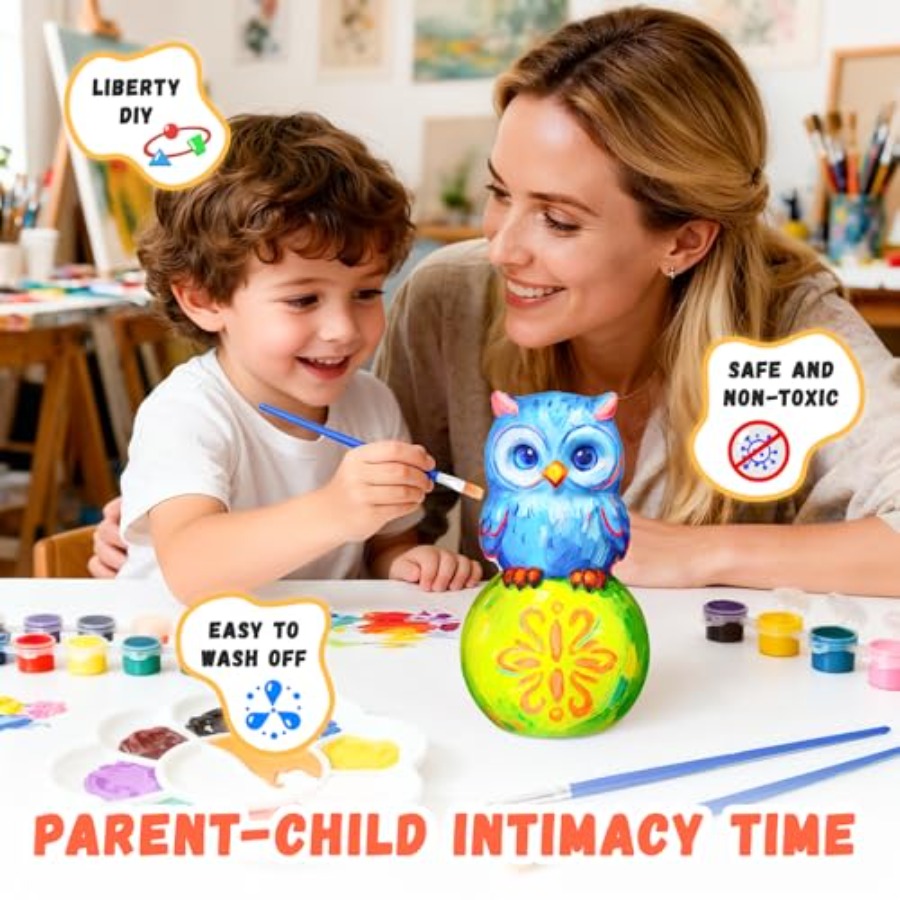 Paint Your Own Lamp Kit, Arts  - Art Craft Toys review and price