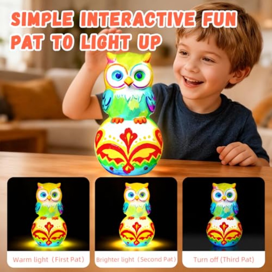 Paint Your Own Lamp Kit, Arts  - Art Craft Toys review and price