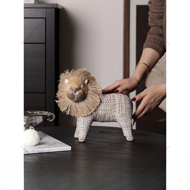 ​​Nordic Style Artistic Lion M - Art Craft Room Ideas review and price