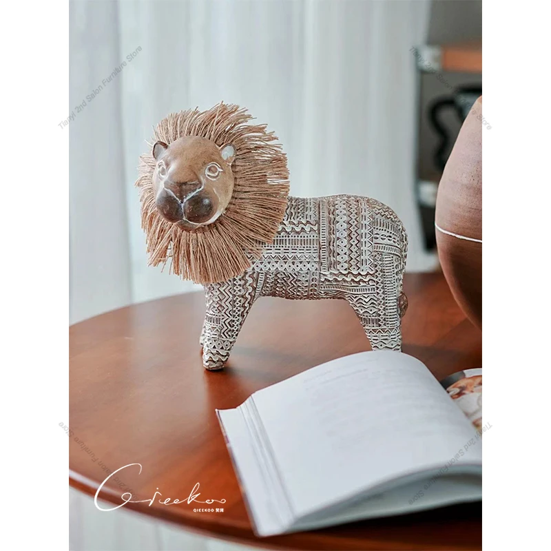 ​​Nordic Style Artistic Lion M - Art Craft Room Ideas review and price